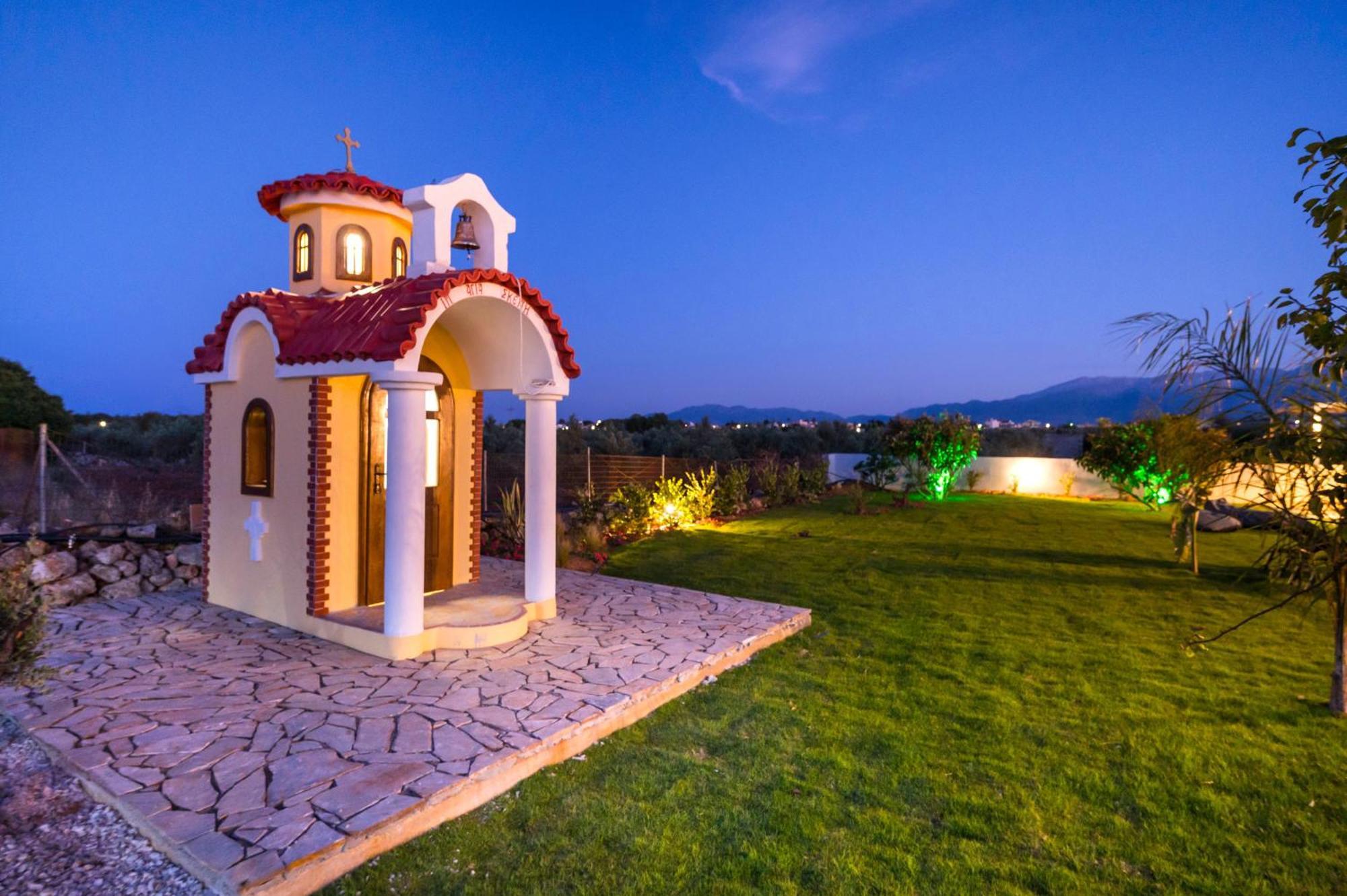 Luxury Oasis In Chania - Private Pool, Bbq & Garden By Wehome ภายนอก รูปภาพ